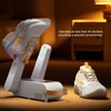 Electric Boot Warmer Machine Smart Timing Shoe Dryer Adjustable Foldable