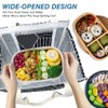iknoe Insulated Lunch Bag for Women, Durable Wide-Open Foldable &