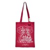 flat tote red sesame street