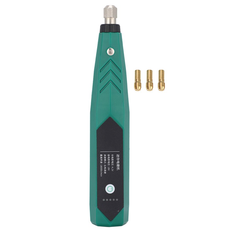 Electric Grinder Small HandHeld Jade Polishing Engraving 18000 RPM Chargable
