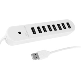 uxcell USB 2.0 Hub, 8-Port USB Hub USB Splitter Adapter 53cm Cable USB Expander for Laptop, PC, Printer, Camera, Keyborad, Mouse