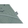 Jollein 534-514-68056 Kapuzenhandtuch Frottee Croco - Jungle Jambo grün (75x75