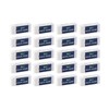 D.RECT Hi-Polymer Plastic Eraser Large x 20 White 56 x