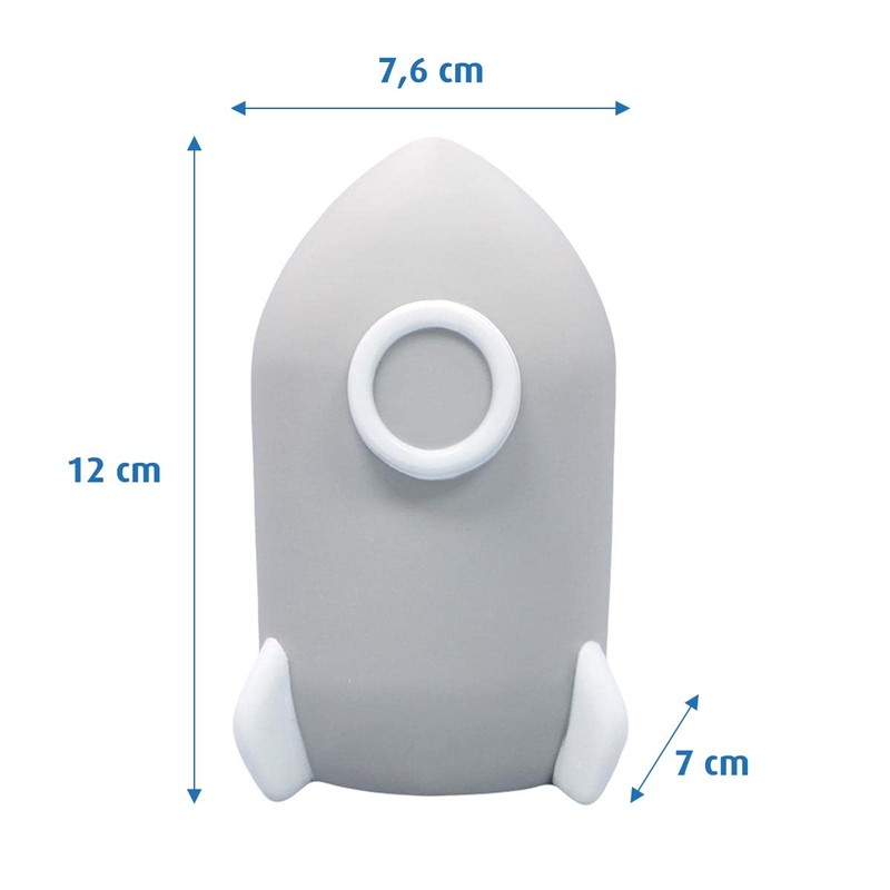 Reer Lumilu Sweet Dreams Rocket, Cute Rocket Night Light, Great