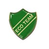 Eco Team Green School Shield Badge