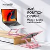 MENDELEEV STYLE Pink Laptop Stand for Desk with 360 Rotating
