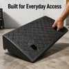 Portable Threshold Ramp for Wheelchairs, Scooters, Cars & Pets -