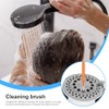 Duschreinigungsbürste – Reinigungspinsel für das Badezimmer | Set mit Duschkopf-Reinigungsbürsten