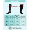 HAPIU Merino Wool Soft Compression Socks for Women & Men,
