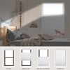 Youngoo Cordless Top Down Bottom Up Cellular Shades, Blackout Honeycomb