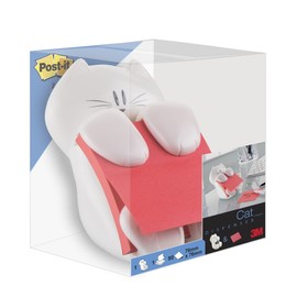 Post-It Cat330 Pop-Up Note Dispenser Cat Shape, 3 X 3, White