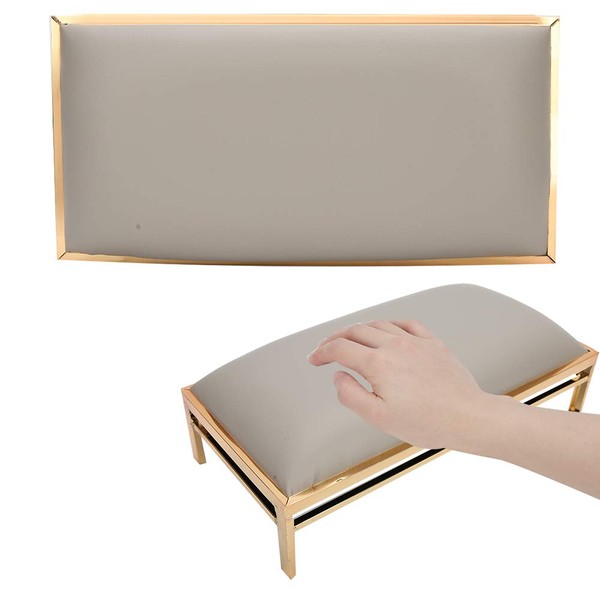 Nail Armrest Cushion Manicure Hand Rest Table Desk Nail Art Hand Support Station with Cushion for Nail Art Salon Home