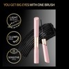 Black Mascara for Older Women, Lengthening Volumising,Quick-Drying, Smudge-Proof & Black