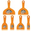 6 Pack Putty Knife 1.5" 2" 3" 4" 5" 6"