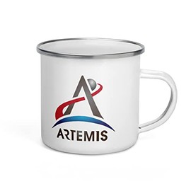 NASA Artemis Enamel Mug