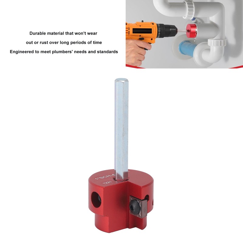 PVC Pipe Reamer Kit Aluminum Alloy Pipe Fitting Reamer PVC