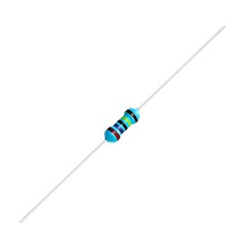 Chanzon 100pcs 1/4W (0.25W) 2.7M Ω ohm 2m7 Metal Film Fixed Resistor 0.01 ±1% Tolerance 2.7MR MF Through Hole Resistors Current Limiting Rohs Certificated