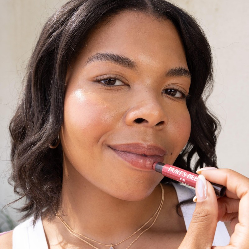 Burt's Bees Shimmer Lip Tint Set, Tinted Lip Balm Stick,