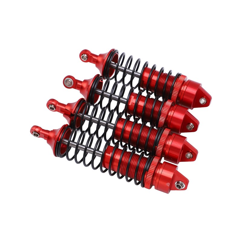 4Pcs RC Front Rear Shocks Set Model Car Shock Absorber