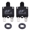 RKURCK 5 Amps Thermal Circuit Breakers, 125/250V AC 32V DC