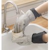 1 pair Wezxrauo Heavy Duty Dishwashing Gloves - Heat &