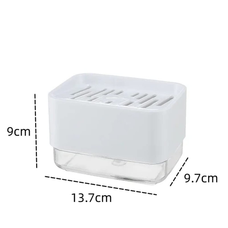 Norhogo Soap Dispenser with Sponge Holder, Soap Dispenser with One