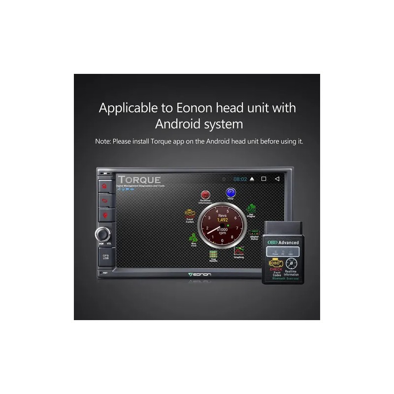 Escaner Automotriz Hh Obd2 Elm327 V1.5 Bluetooth 5.1