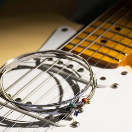 GZYUJIEMEDIA (3 SetS) 6 Pieces Electric Guitar Strings Set, (String Gauge 09-46), Nickel Plated Steel Strings, For 6 String Guitars, Ideal for Beginners and Performers