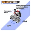 2PCS Battery Terminal Connectors with 3 Way -12V Automotive Top