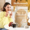 Hellomush Organic Instant Mushroom Coffee Alternative Substitute - Adaptogen Drink