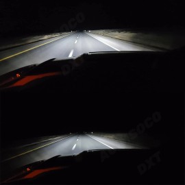 AUIMSOCO Combo LED Headlight High Low Beam Fog Light Bulbs For Toyota Prius C/V 2012-2017