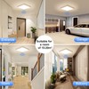 OPPEARL [Pack of 2] LED Ceiling Light with Radar Motion