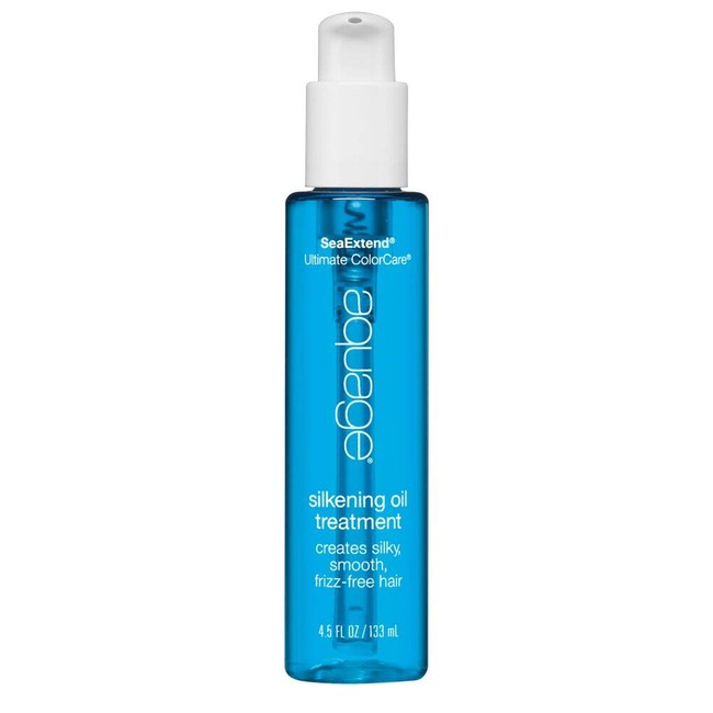 AQUAGE SeaExtend Silkening Oil Treatment, Wet Styling Treatment with Sea Botanicals, Ultra-Light Argan Oil and Sweet Almond Oil to Smooth, Silken, and Add Shine