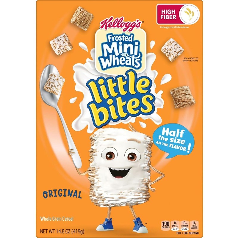 Generic Kelloggs.Frosted Mini Wheats Cereal - Little Bites - Kids