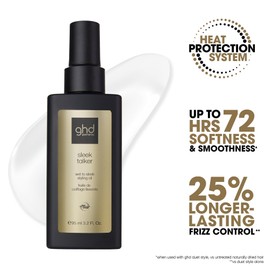 ghd Sleek Talker ― Wet to Sleek Hair Styling Oil with Heat Protection, Nourishing Argan Oil to Smooth & Soften Hair for Up to 72 Hours ― 3.2 fl. oz.