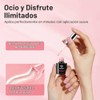 Gel constructor de uñas, 2 piezas de gel constructor transparente