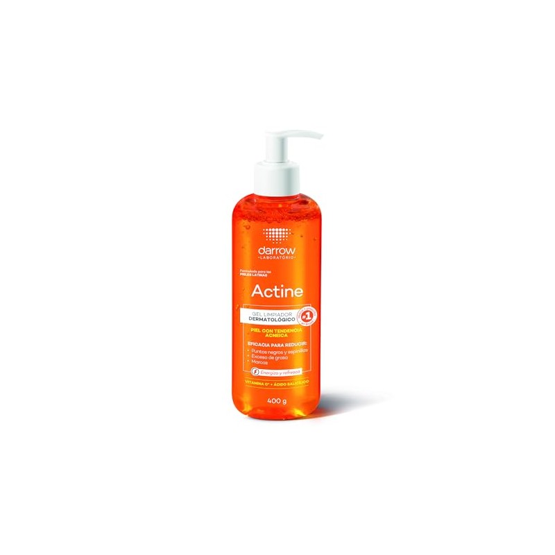 Darrow - Actine Gel Limpiador Facial Vitamina C Piel Grasa