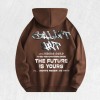 Saint Art the Future Is Yours Graphic Hoodie 100% Cotton