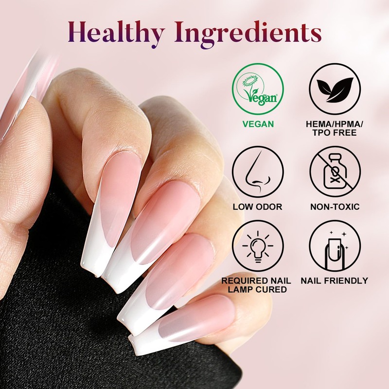 AIMEILI Soak Off U V LED Gel Nail Polish, Hema