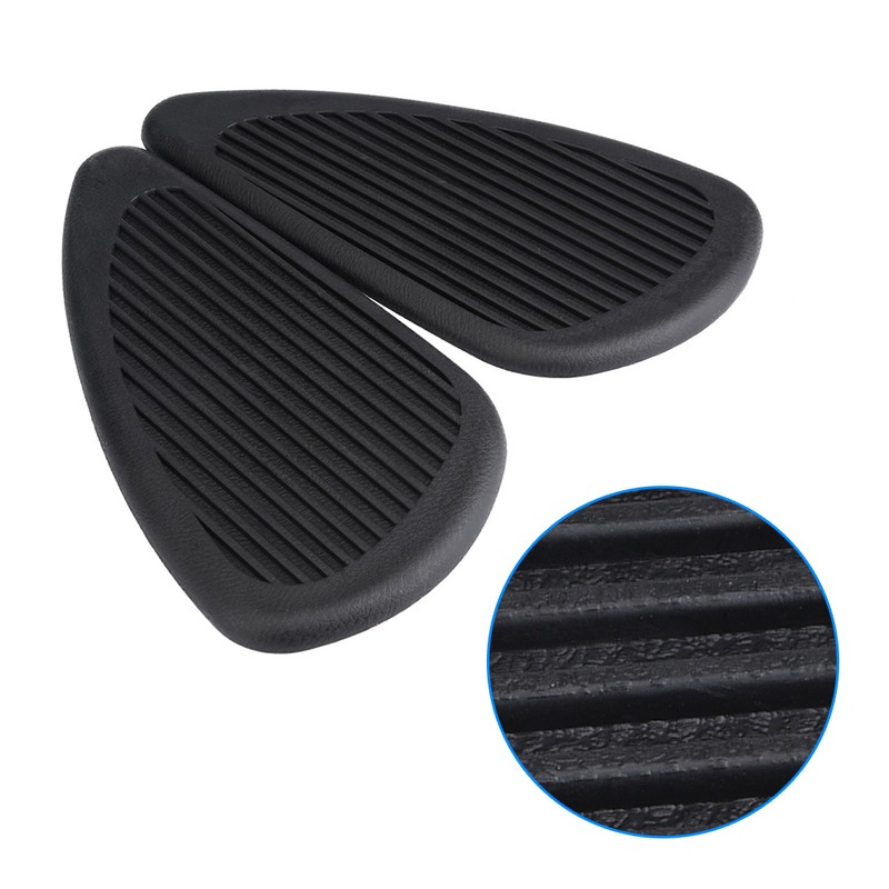 2Pcs Anti Slip Traction Pad Gas Fuel Tank Stickers Protector