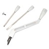 Shifter Lever Turn Signal Hazard Tilt Kit Polished Billet Stainless