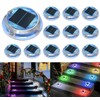 Quntis 12 Pack Outdoor Solar Deck Lights Multicolored - 11