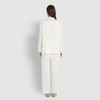 JAJU [JAJU/자주] 여 이중지 파자마 세트_아이보리 [JAJU] Women's Double Fabric
