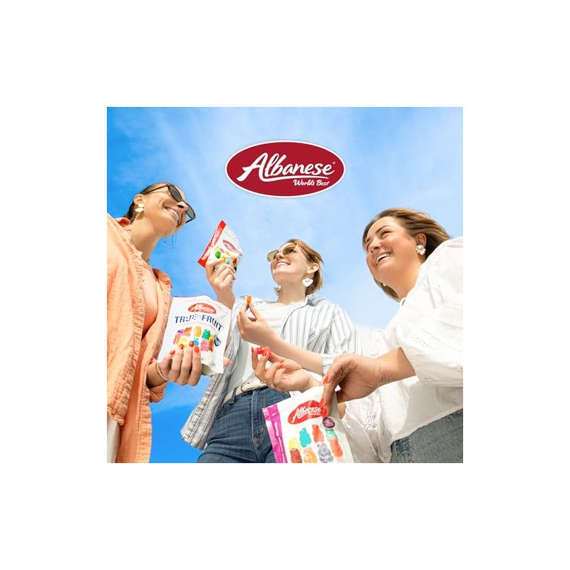 Albanese Candy, 12 Sabor Gummi Bears, 5 libra Bolsa