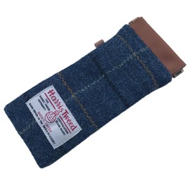 Harris Tweed Glasses Holder Spectacles Case Pouch Gift Idea, Harris Tweed Spring Opening Glasses Sleeve