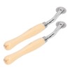 Kadimendium Paper Perforator Tool, Tracing Wheel Sewing Real Wood Handle