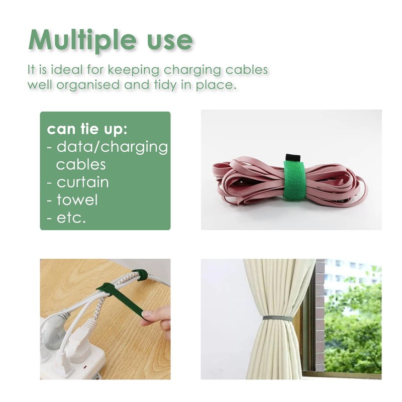 plantactic Garden Tie Green Tape, Plant Supports, Gentle On Plants