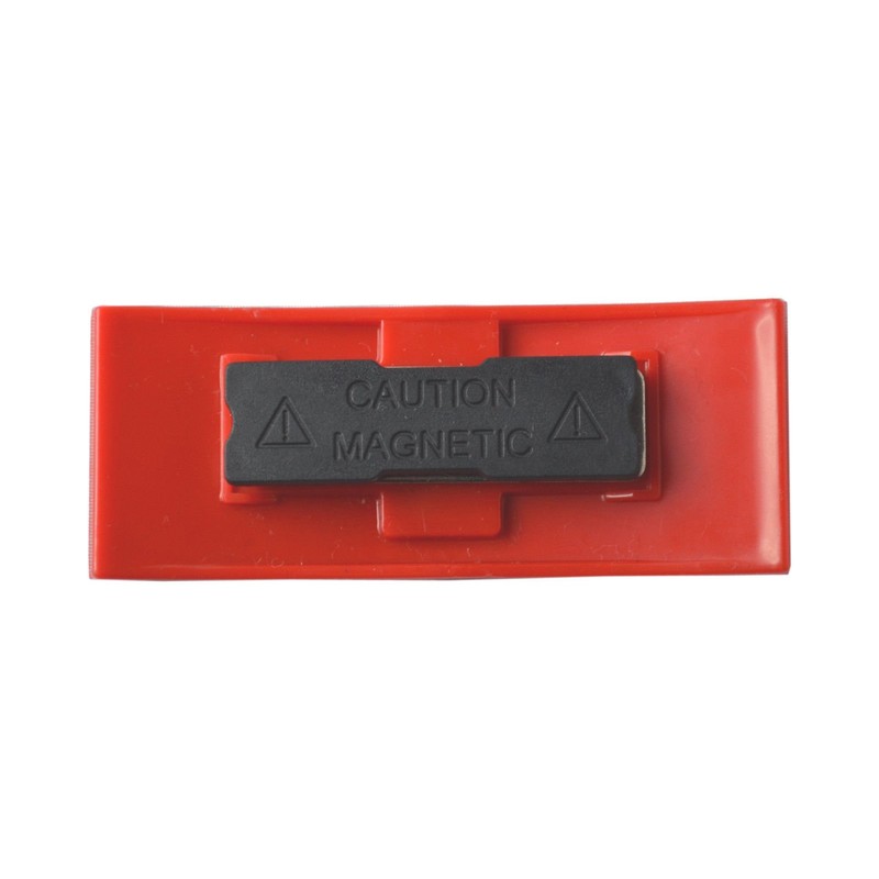 Plastic Name Badge 75x30 mm Colour ABS Plastic Needle/Magnet Pack