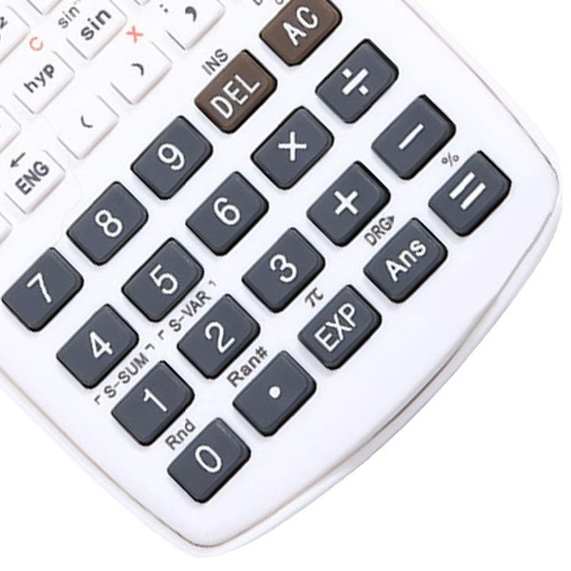 Scientific Calculator, 12-Bit Maths Calculator with 240 Functions, Large Display,