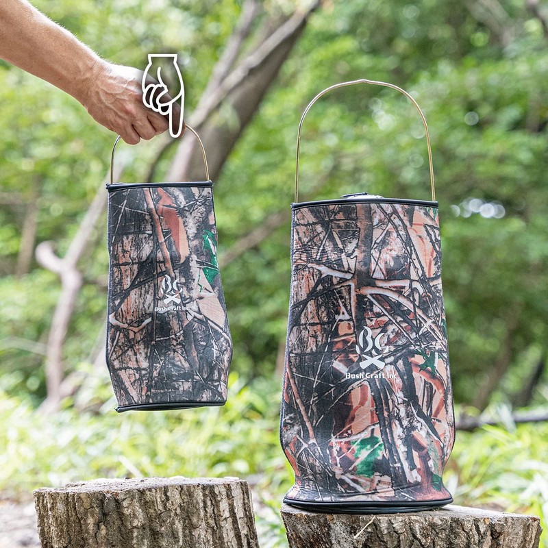 Bush Craft D76D78 Bushcraft Oil Lantern Soft Cover Camo